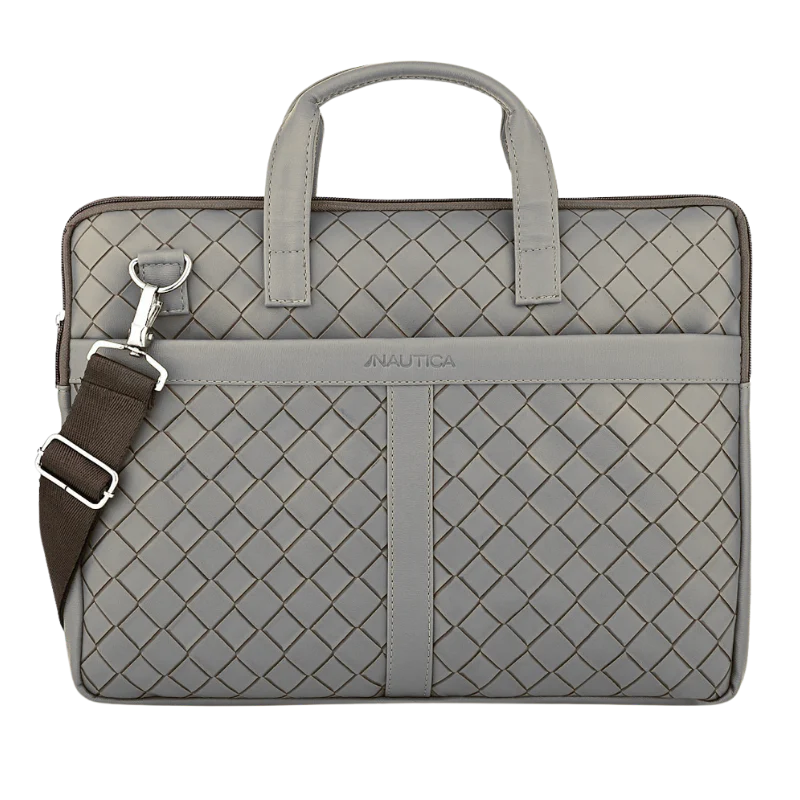 Naurica Laptop Bag Checks (Gray)