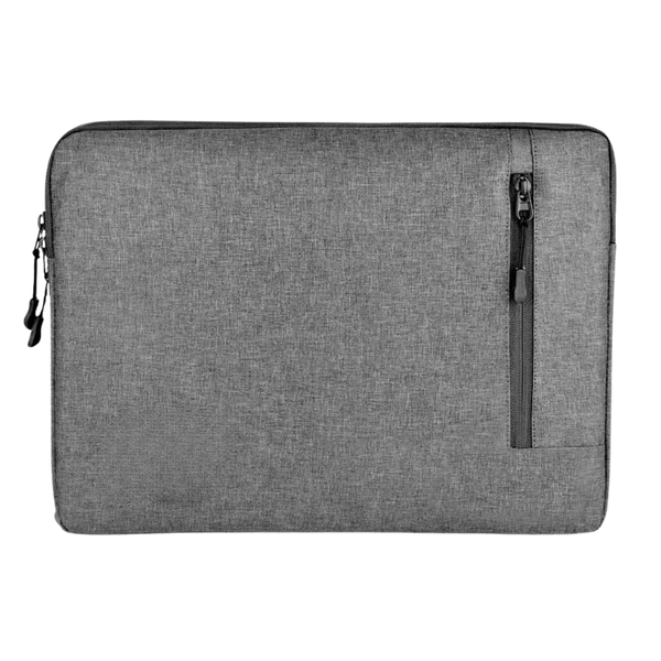 Leather Laptop Sleeve (Gray)