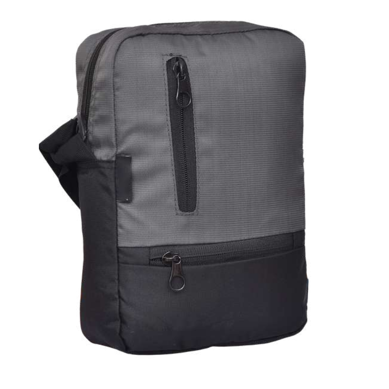 ZipStream Crossbody Bag (Grey)