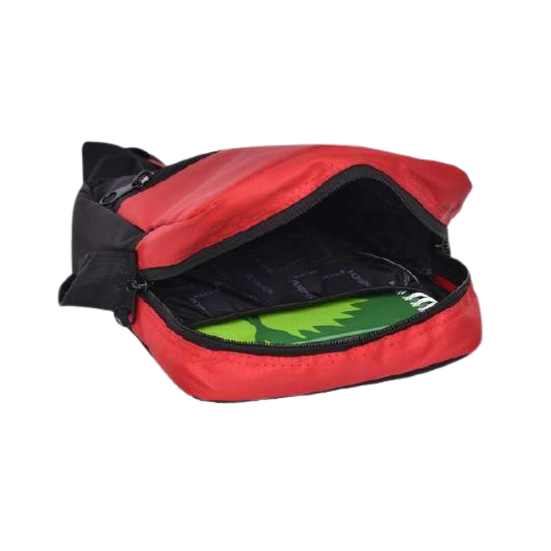 ZipStream Crossbody Bag (Red)