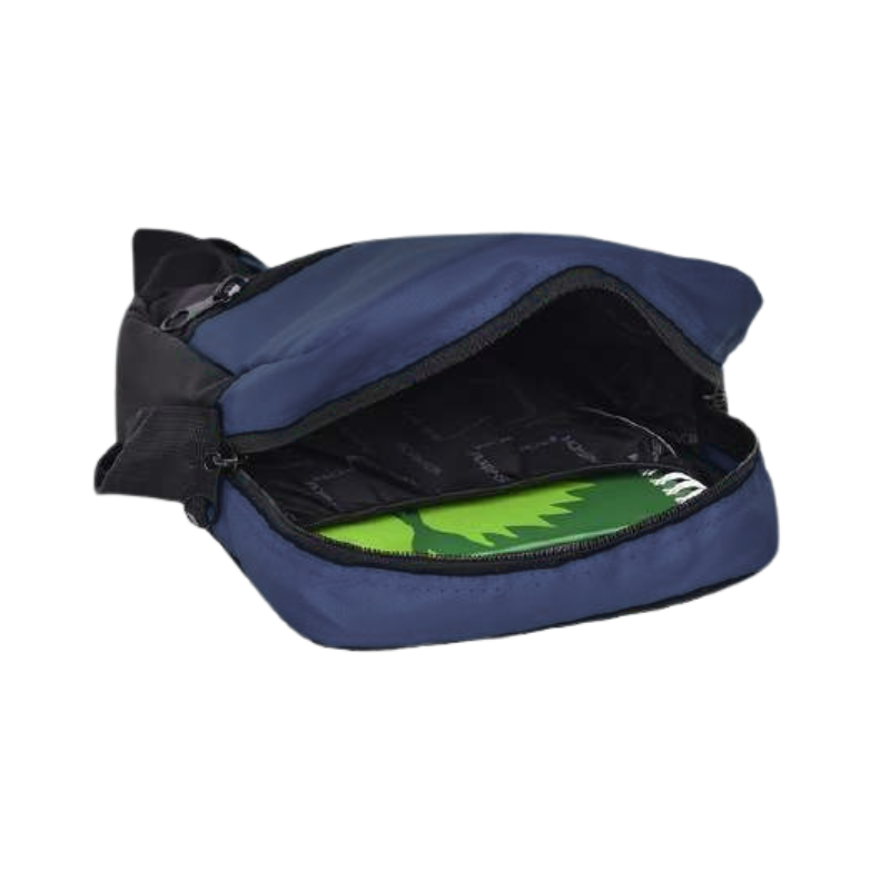 ZipStream Crossbody Bag (Blue)