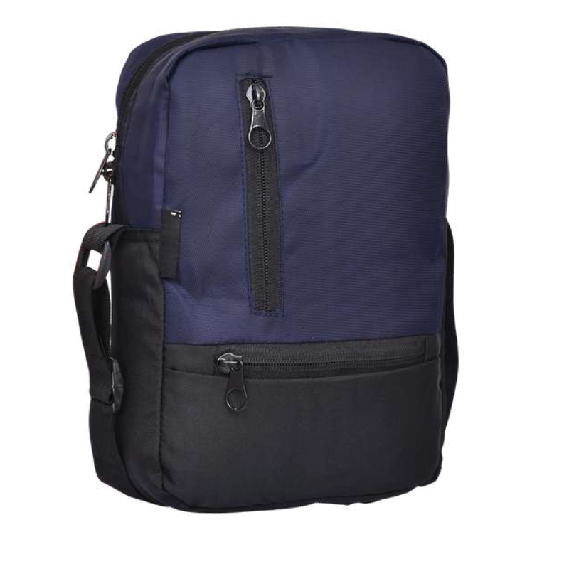 ZipStream Crossbody Bag (Blue)