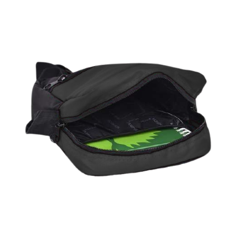 ZipStream Crossbody Bag (Black)