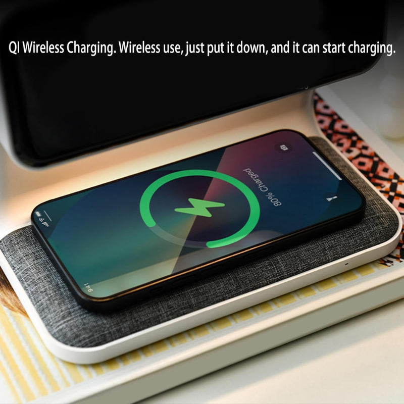 Multifunction alarm desktop clock