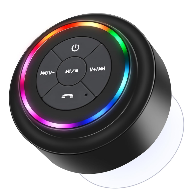 Round bluetooth speaker
