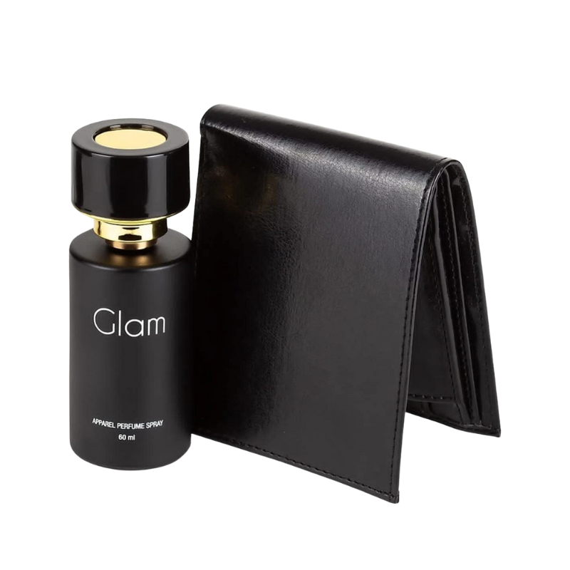 Wallet, Perfume, Pen & Cardholder Set