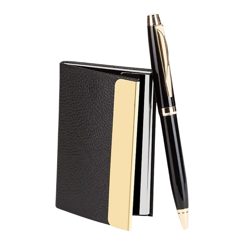 Wallet, Perfume, Pen & Cardholder Set