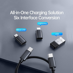 Multi functional compact cable card set