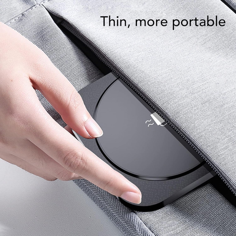 Black heating electric mug