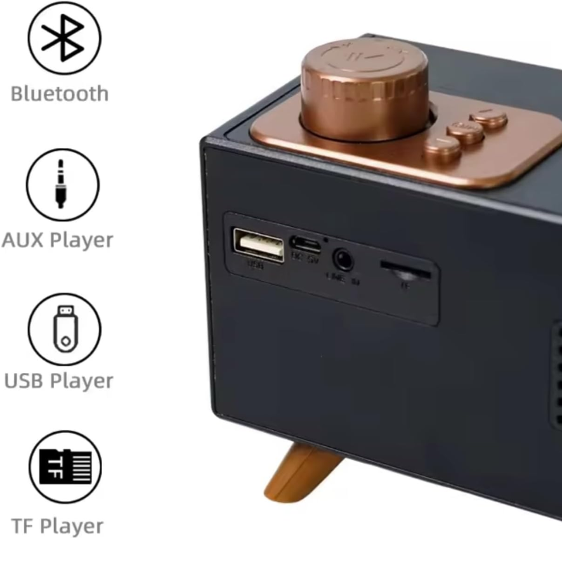 Retro Wireless Bluetooth Speaker