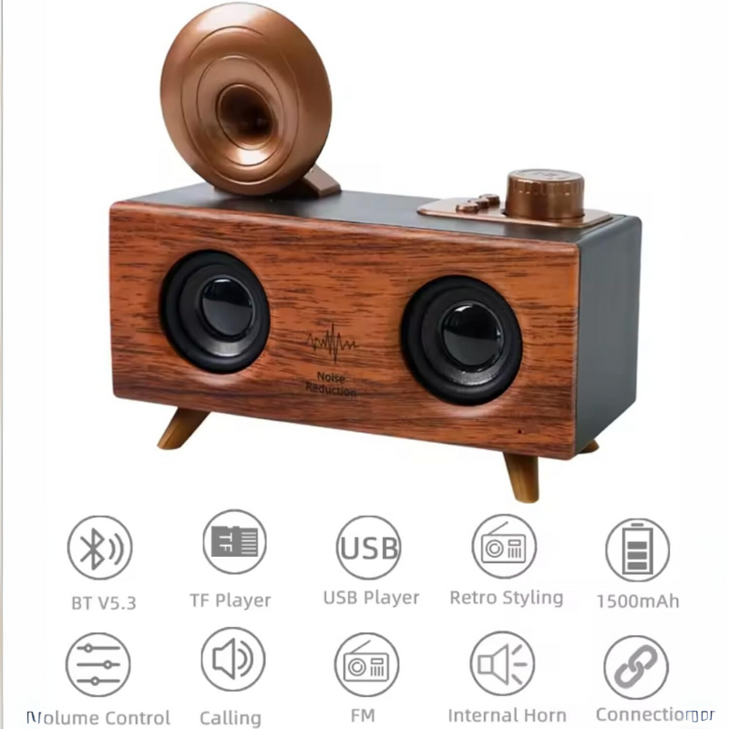 Retro Wireless Bluetooth Speaker