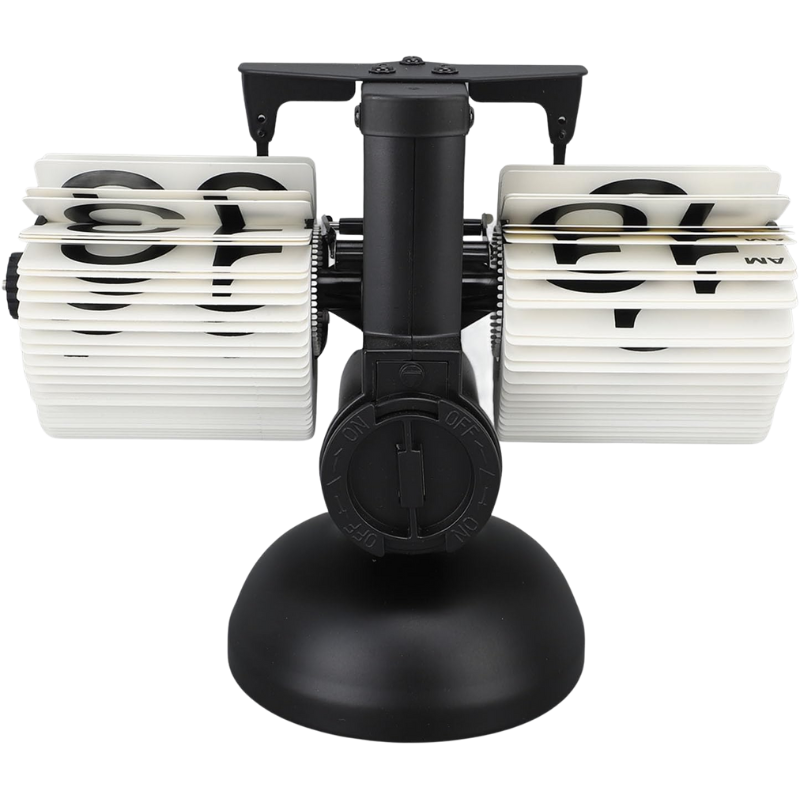 Mechanical flip  clock