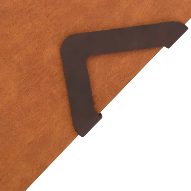 Metal Pen And Notebook (Orange)