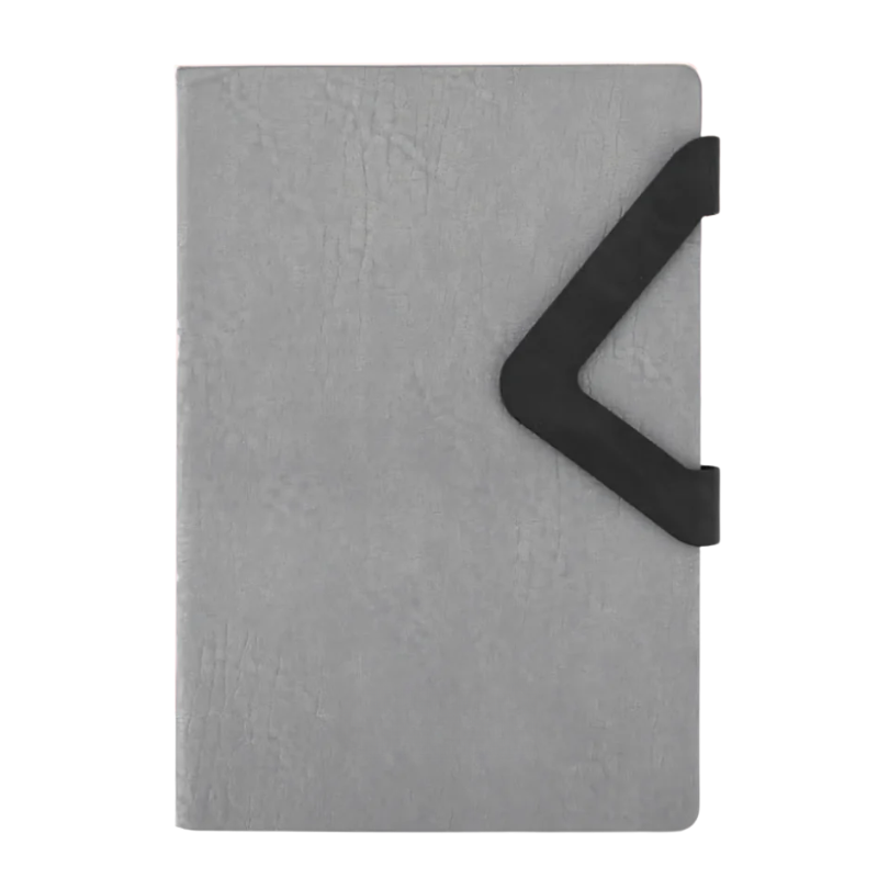 Metal Pen And Notebook (Grey)