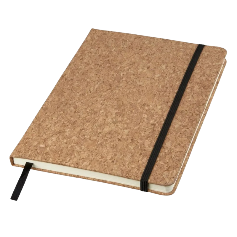 Cork Elastic Pen And Diary