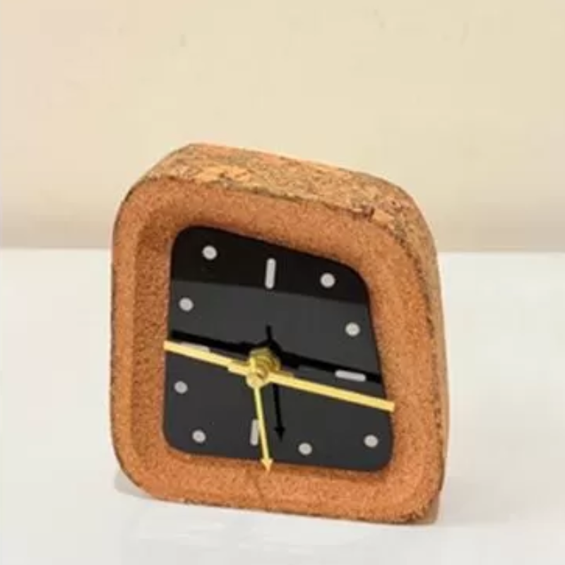 Cork Timekeeper Desk Set