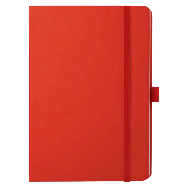 Red Elastic Pen & Diary