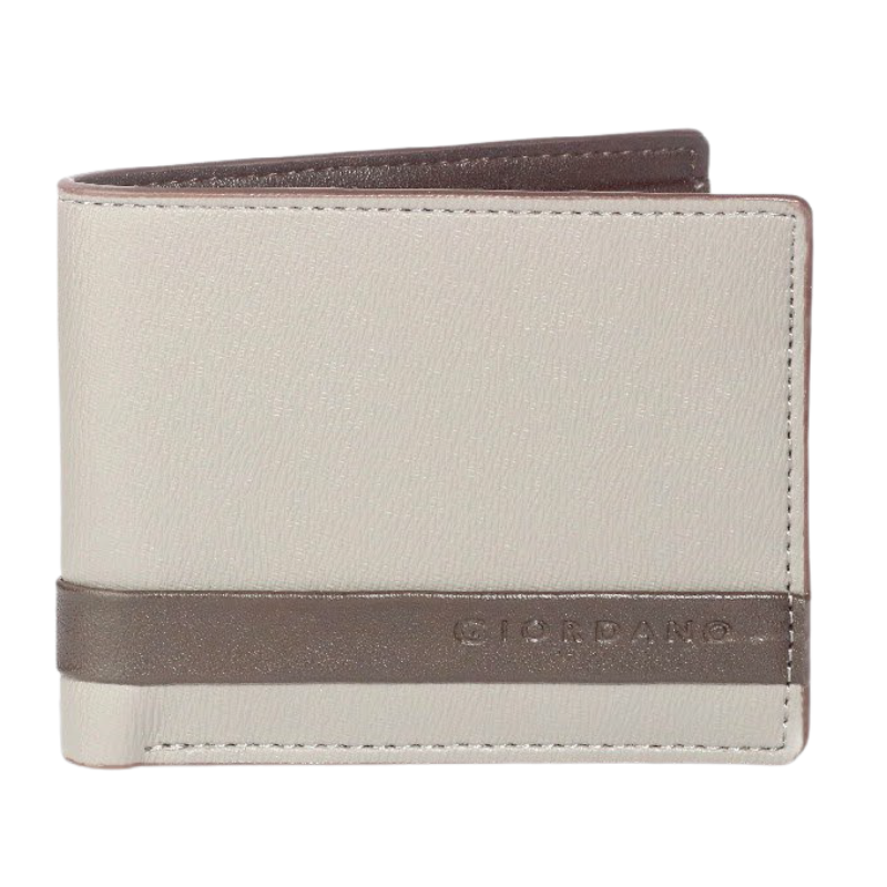 Giordano Ladies & Gents Wallet Combo (Cream)