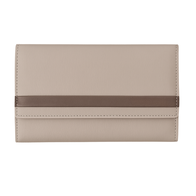 Giordano Ladies & Gents Wallet Combo (Cream)