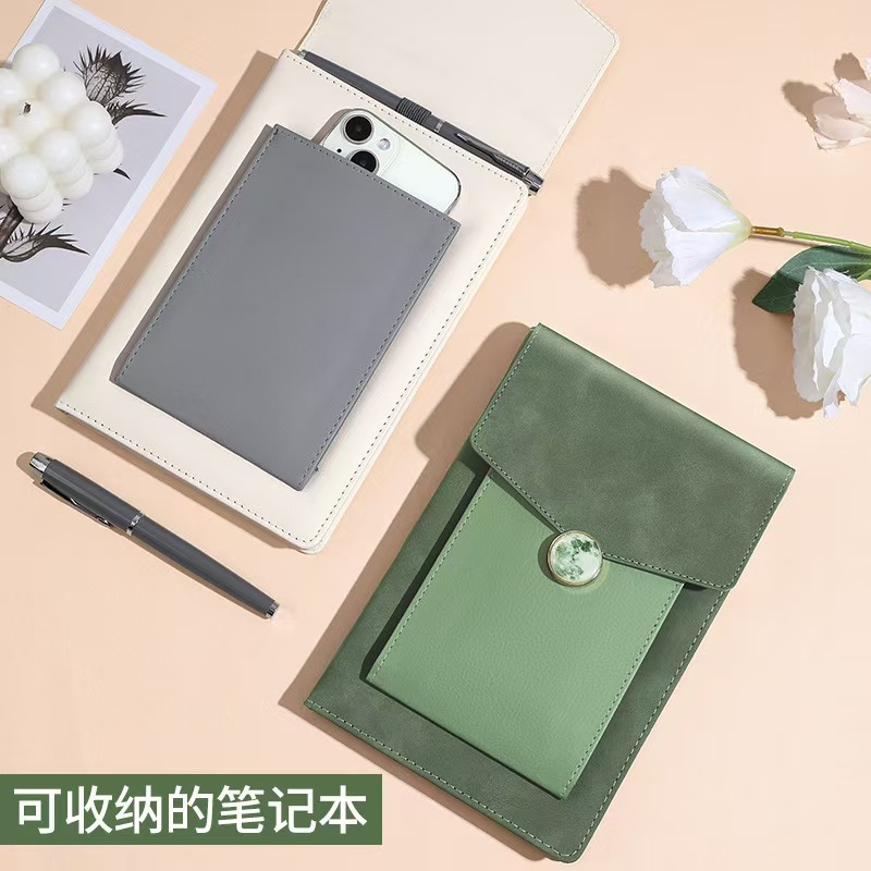 Diary and Metal pen Set (Green)