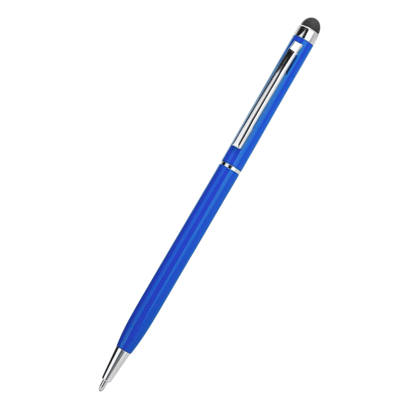 Metal keychain And Ball Pen kit (Blue)