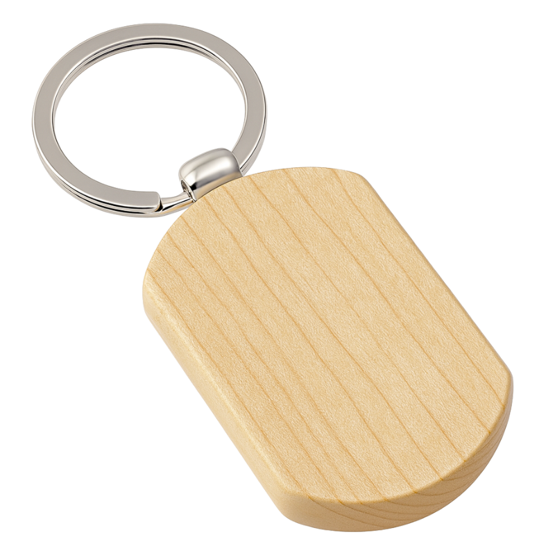 Bamboo Keychain