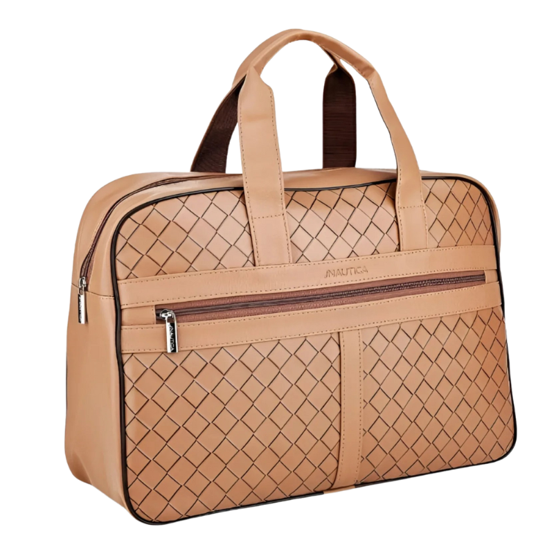 Nautica Duffel Bag Checks (Brown)