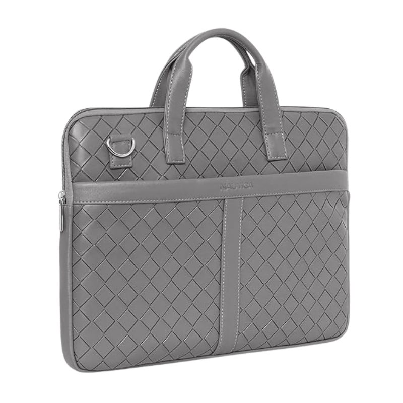 Naurica Laptop Bag Checks (Gray)