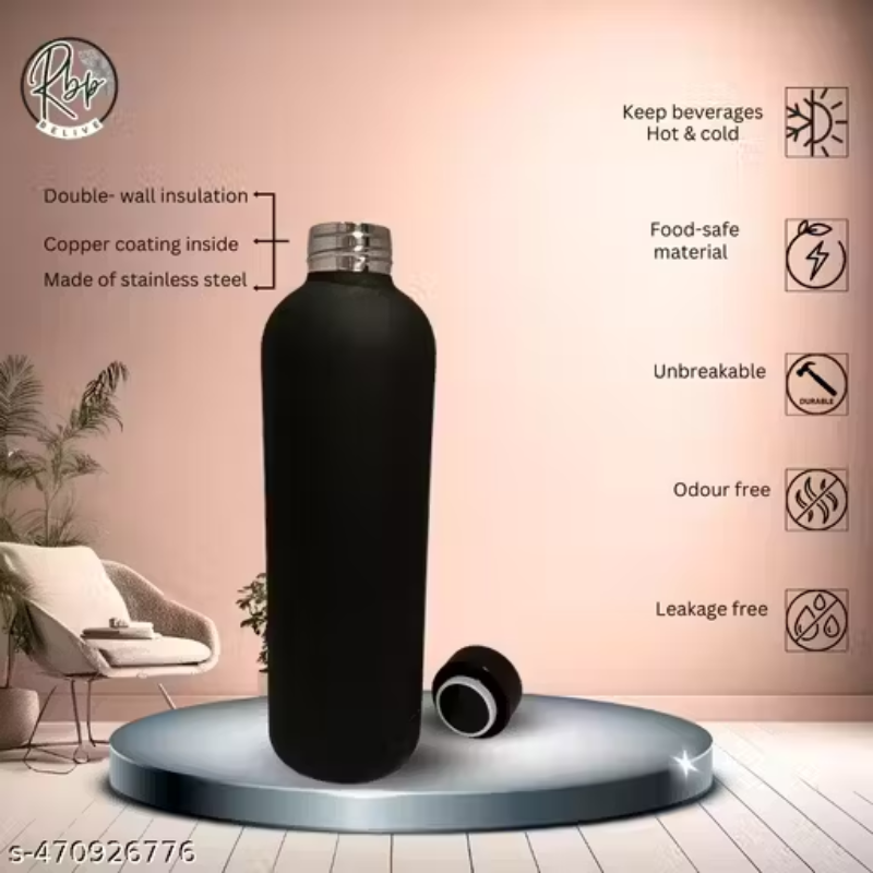 HydraGuard Steel Vessel (Black)