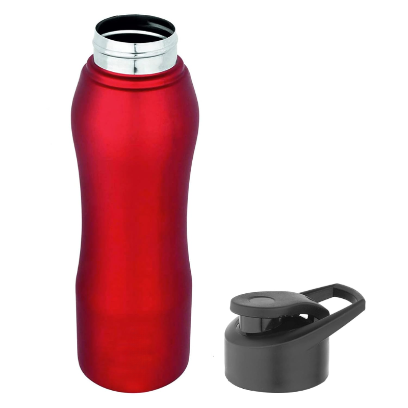 Elite Stainless Steel Water Bottle (Red)
