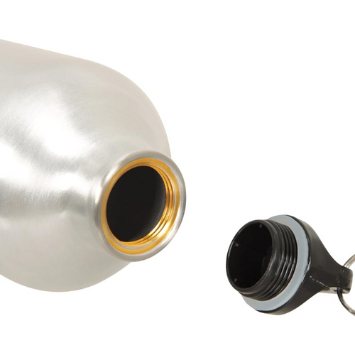 Aluminium Metal Glossy Bottle