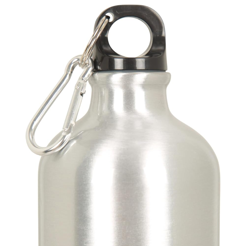 Aluminium Metal Glossy Bottle
