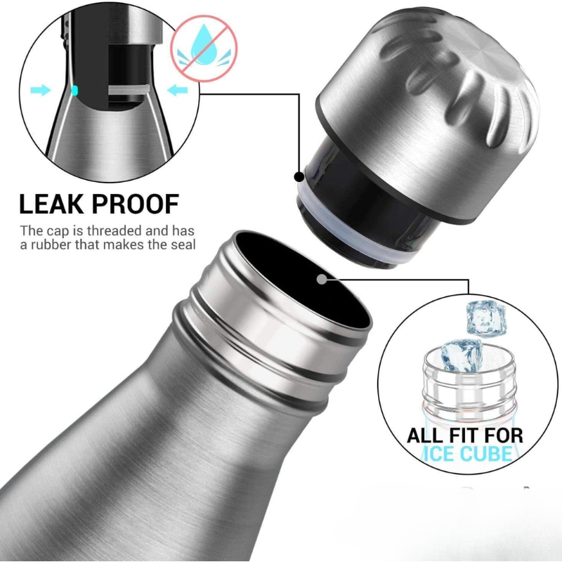 Profes Steel Desk Bottle