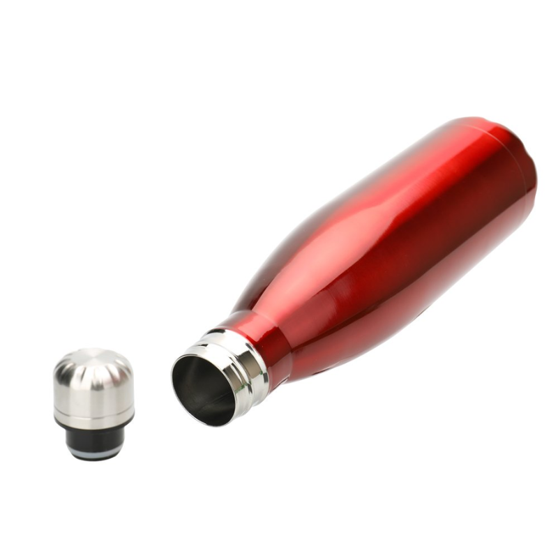 Profes Steel Desk Bottle  (Red)