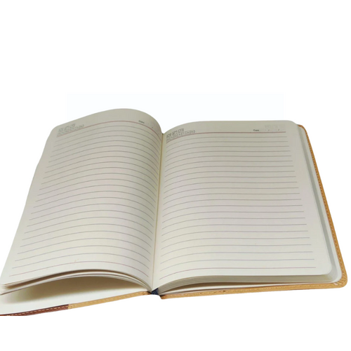 Artisan Wave Notebook (Brown)