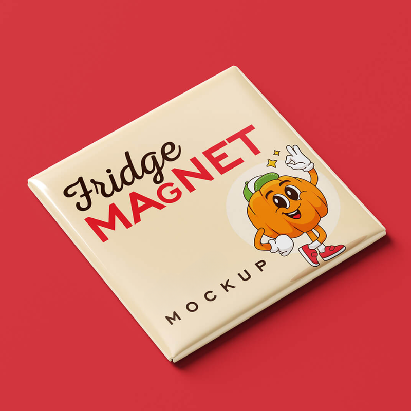 Customized Fridge Magnet-Square