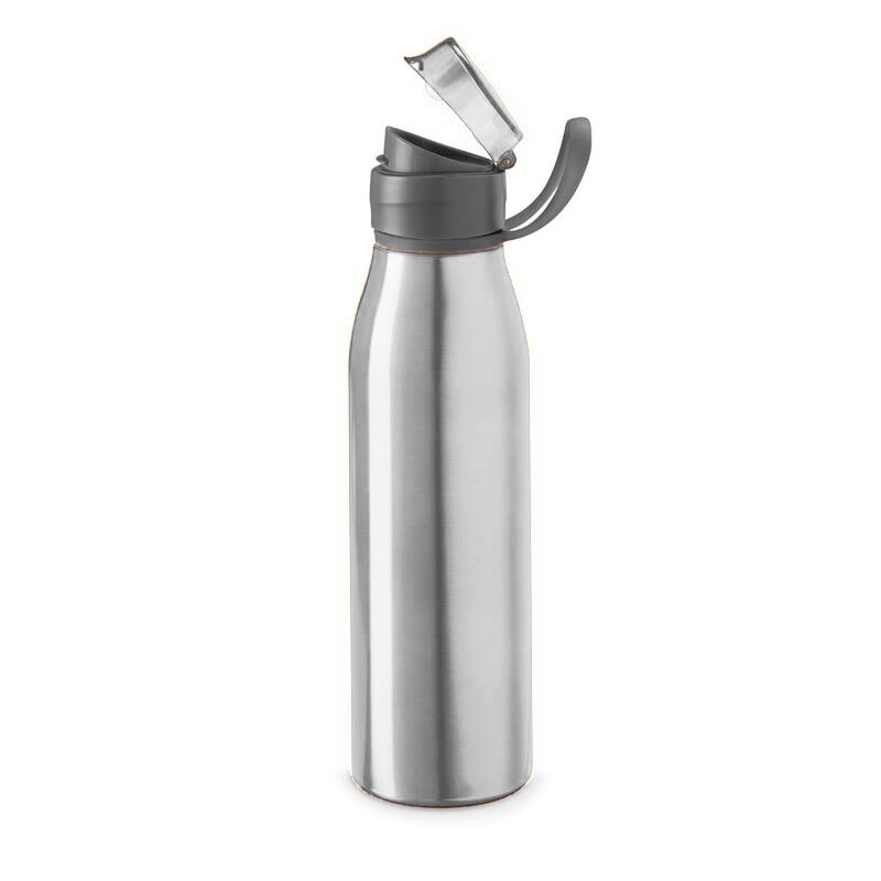 Stainless Steel Bottle With Handle (Grey)
