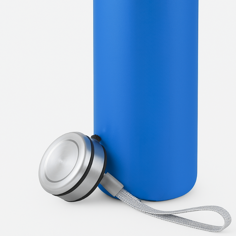 Hight Quality Stainless Steel Bottle  With String (Blue)