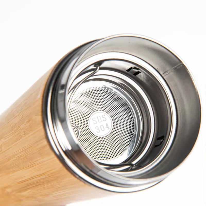 Thermos Bamboo Bottle