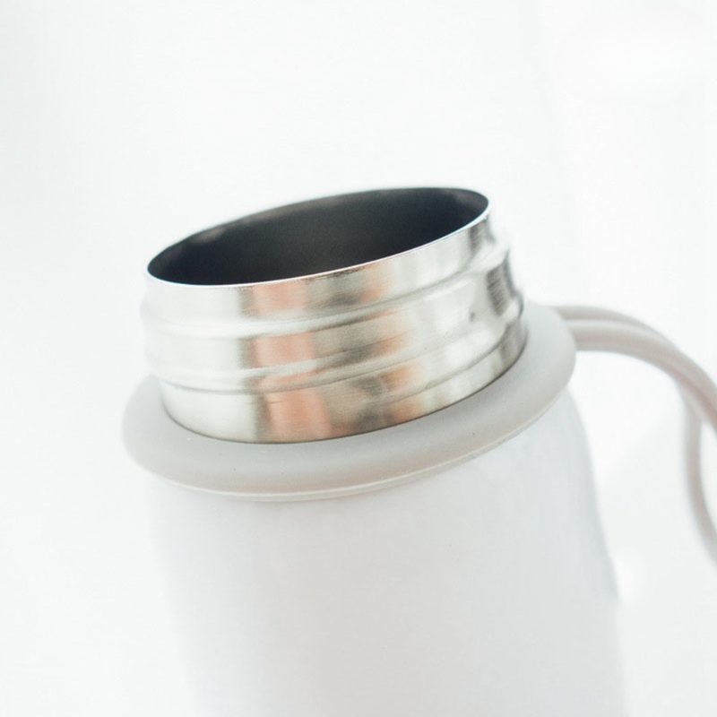 Office Essentials Steel Bottle (White)