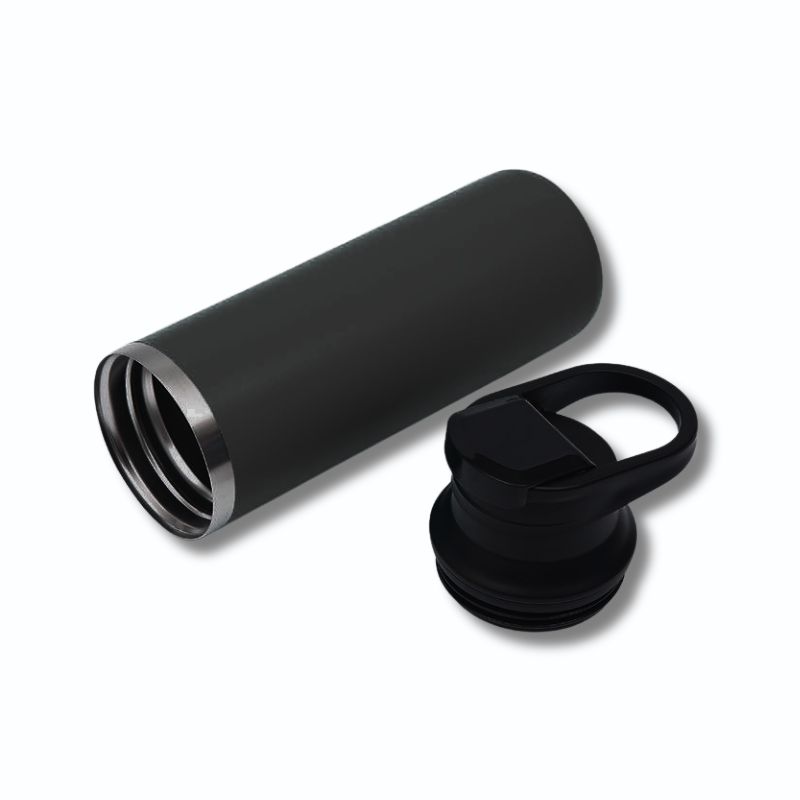 Hot & cold vacuum bottle (Black)