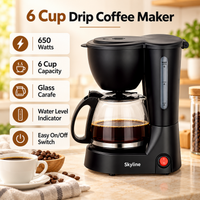 6 Cup Drip Coffee Maker product specifications