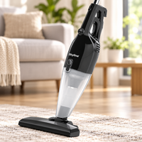 2-in-1 Stick & Handy Vacuum Cleaner upright on a rug