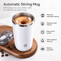 Automatic Stirring Mug product features