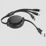 Retractable 3in1 charging cable