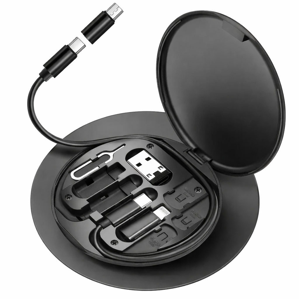 Portable Multi-Function Charging Cable Kit
