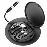 Portable Multi-Function Charging Cable Kit