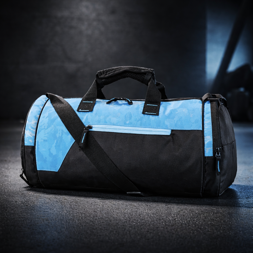 Blue Gym Bag