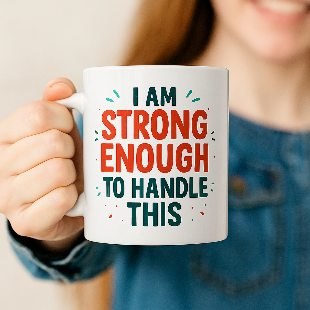 I Am Strong Enough Mug