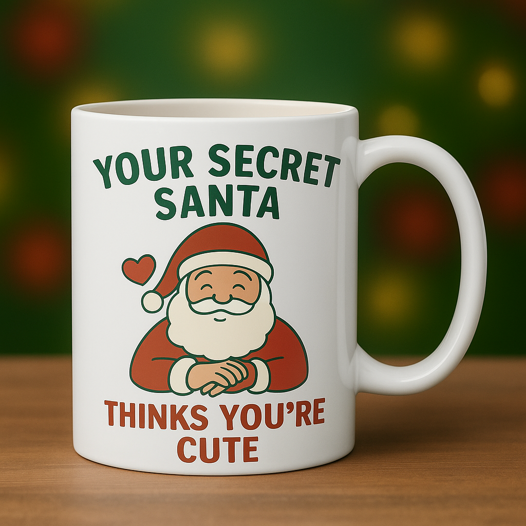 You're Cute - Secret Santa Mug
